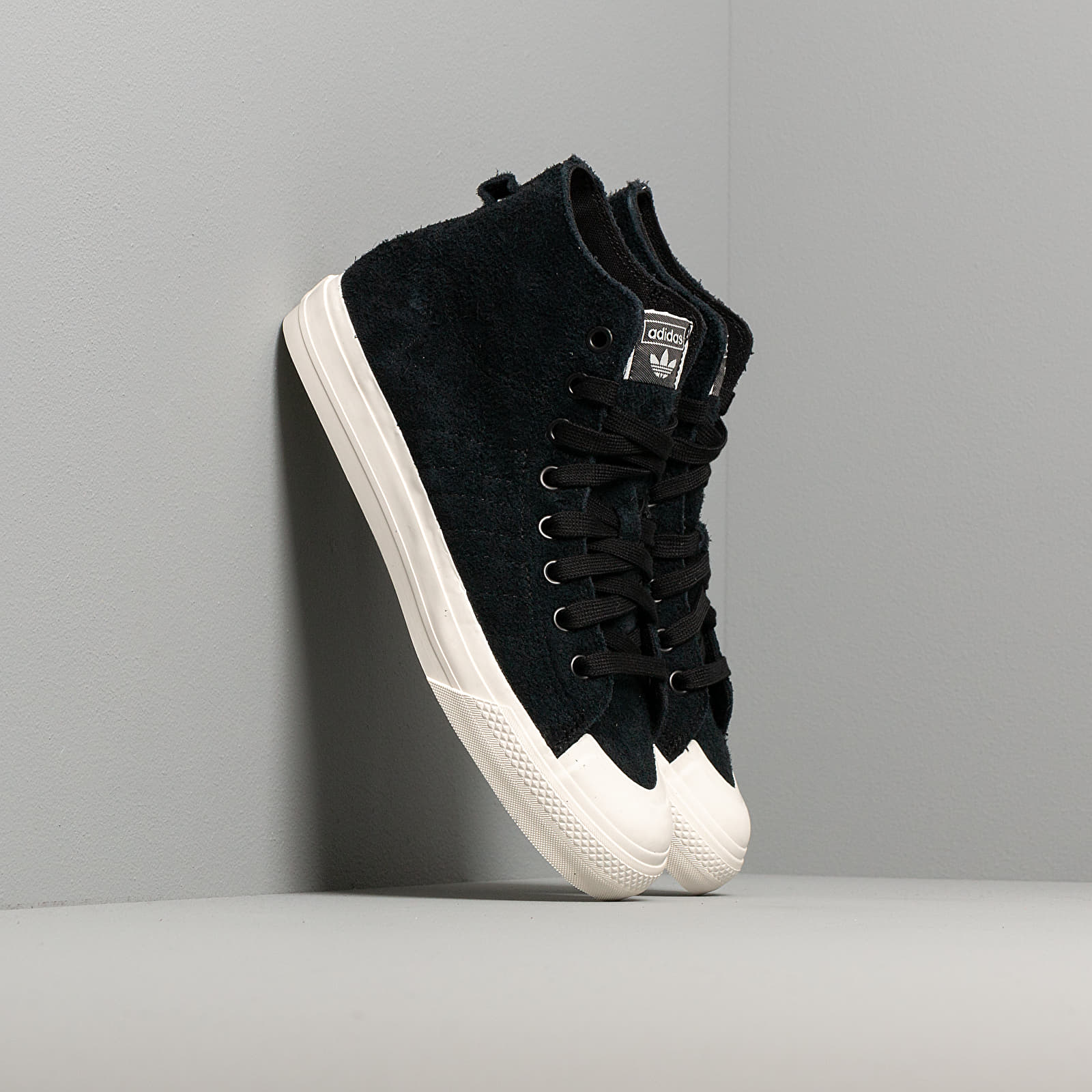Мъжки кецове и обувки adidas Nizza Hi Rf Core Black/ Core Black/ Off White