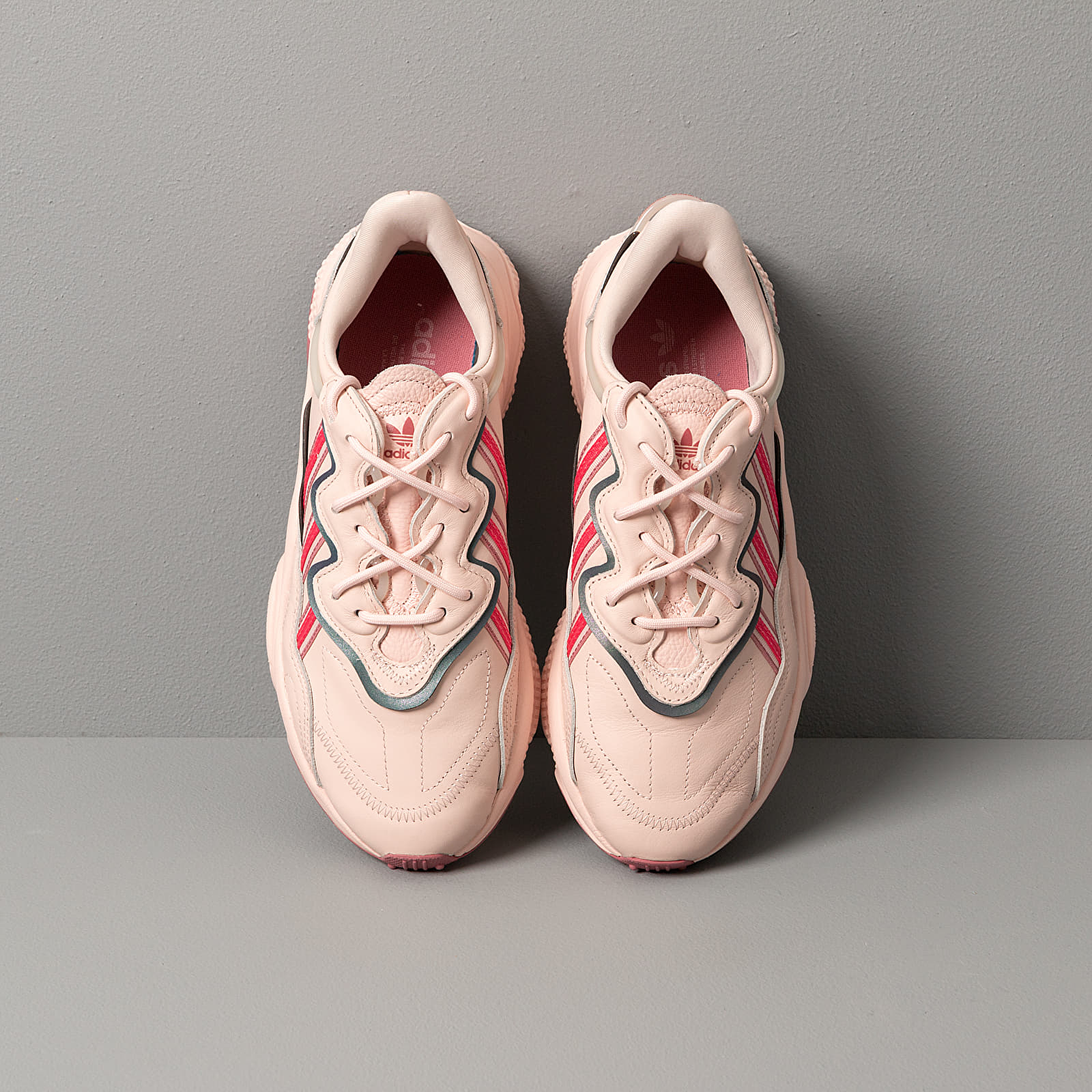 Women's shoes adidas Ozweego W Ice Pink/ Real Pink/ Trace Marine