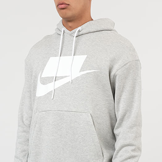 Hoodies and sweatshirts Nike Sportswear NSP Hoodie Grey Heather White Footshop