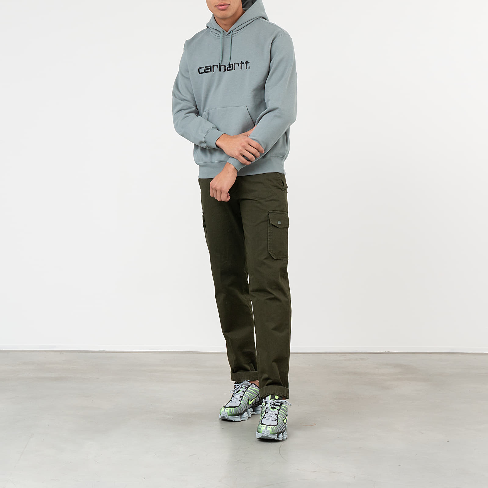 Hoodies and sweatshirts  Carhartt WIP Hoodie Cloudy/ Black