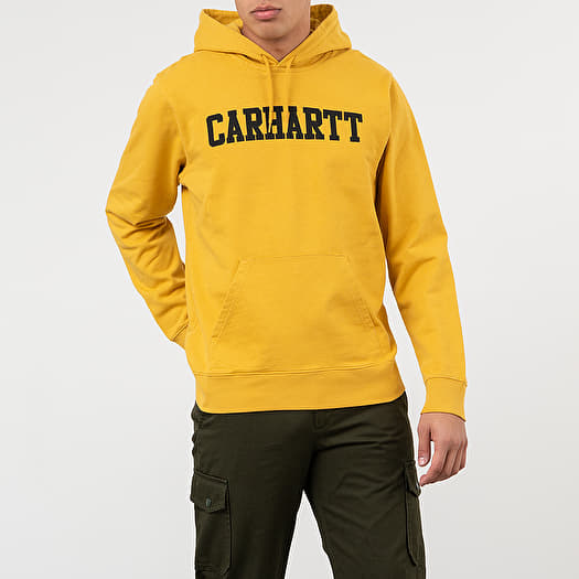 Hoodies and sweatshirts Carhartt WIP College Hoodie Colza Black Footshop