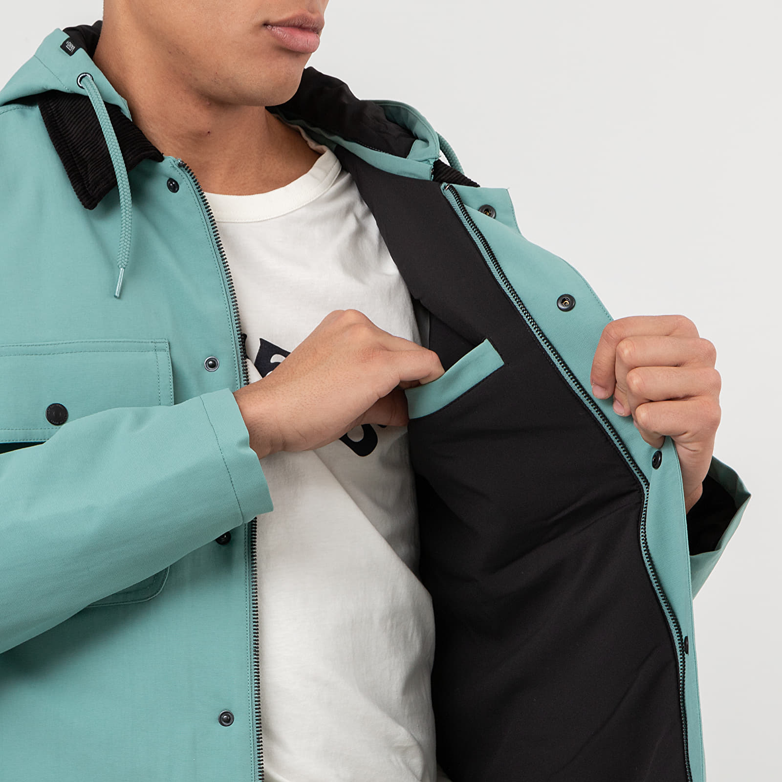 Geci Vans Drill Chore Coat Oil Blue