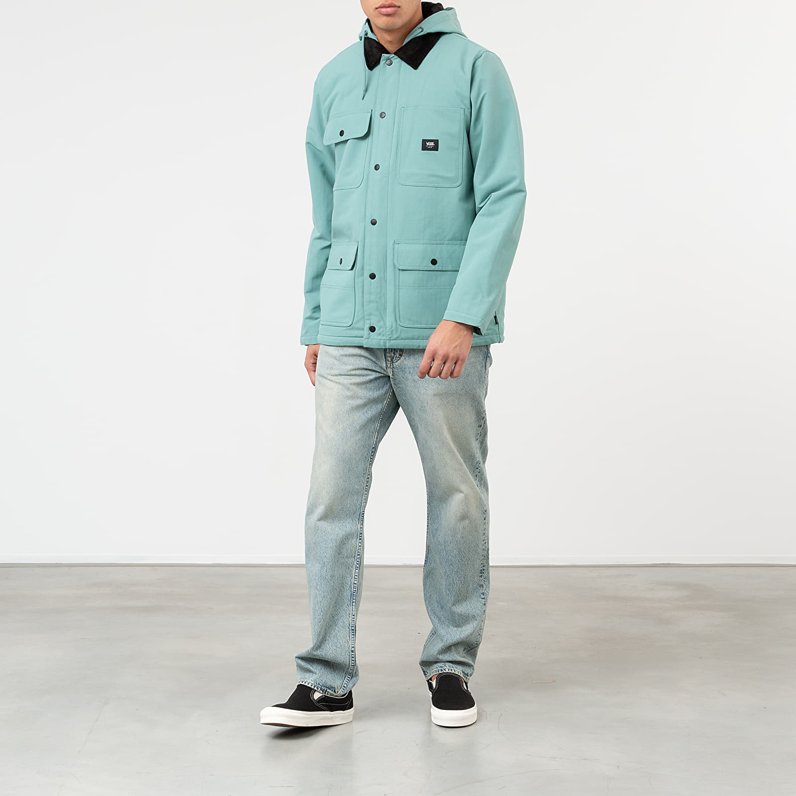 Geci Vans Drill Chore Coat Oil Blue