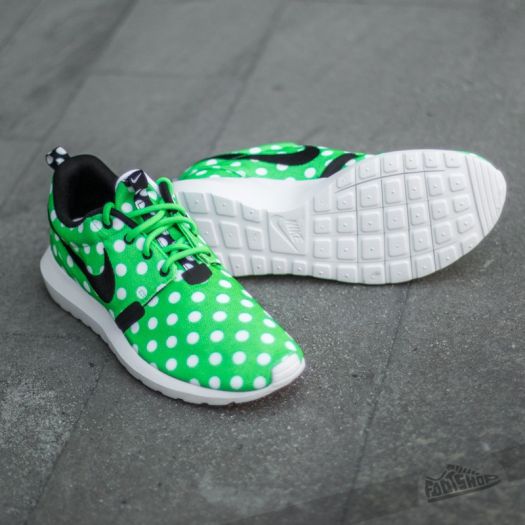 Nike Roshe NM QS Running Shoes Mens Sz 11 Green Polka Dot Sneakers 810857-300 Nike Roshe NM QS Running Shoes Mens Sz 10.5 Green Polka Dot  main image 3