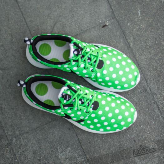 Nike Roshe NM QS Running Shoes Mens Sz 9 Green Polka Dot Sneakers 810857-300 Nike Roshe NM QS Running Shoes Mens Sz 10.5 Green Polka Dot  main image 4