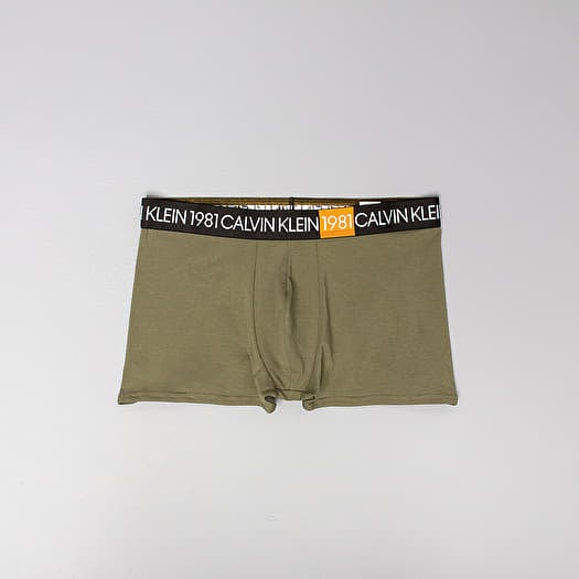 Boxer shorts Calvin Klein Bold 1981 Trunk Khaki Footshop