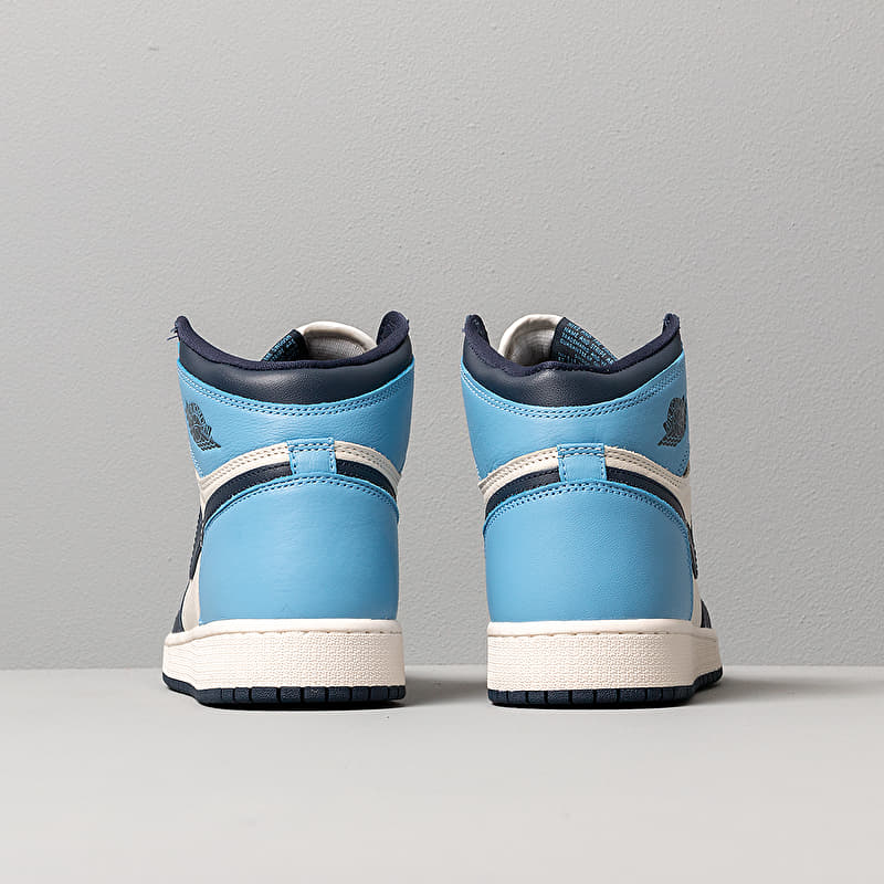 Air Jordan 1 Retro High OG Gs Sail/ Obsidian-University Blue