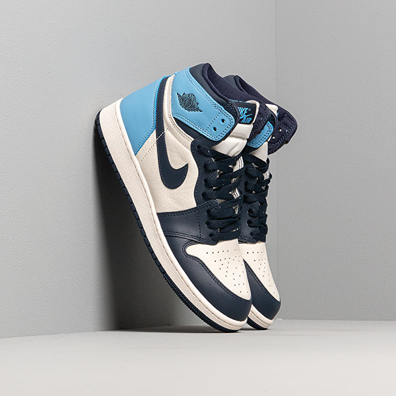 Air Jordan 1 Retro High OG Gs Sail/ Obsidian-University Blue