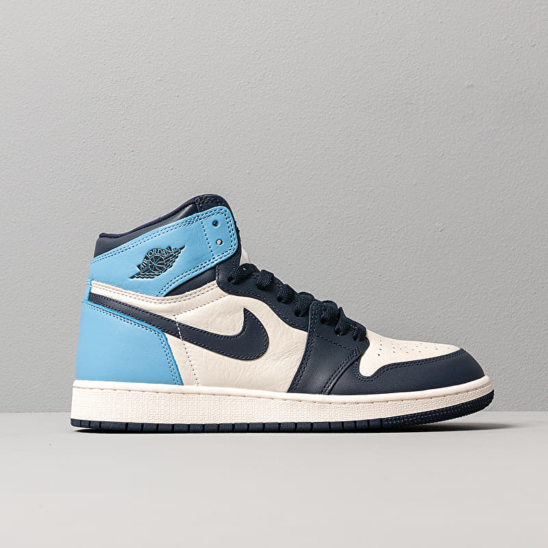 Air Jordan 1 Retro High OG Gs Sail/ Obsidian-University Blue