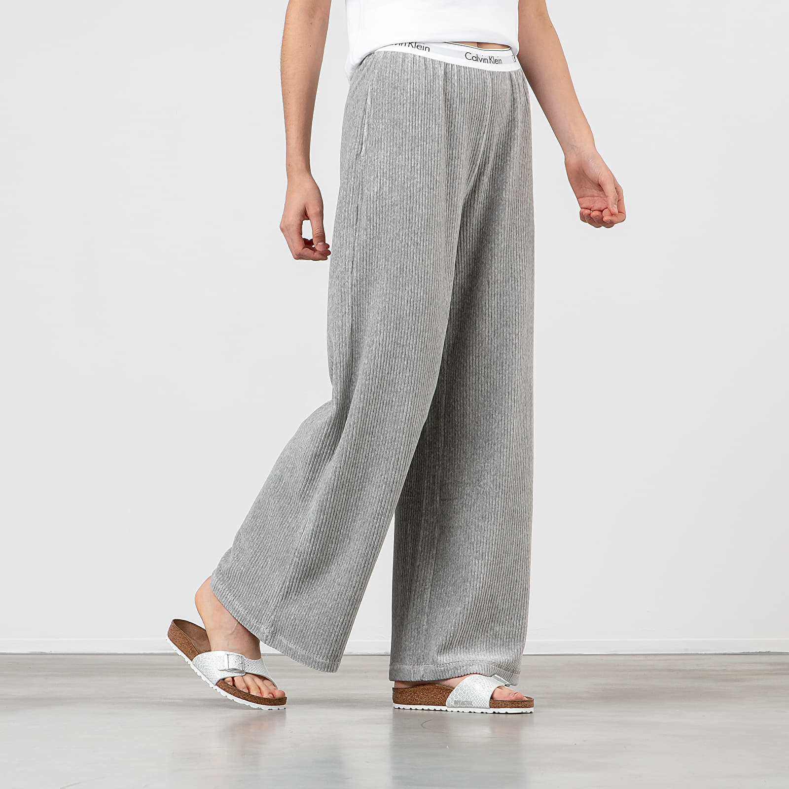 Spodnie Calvin Klein Lounge Pants Grey Heather