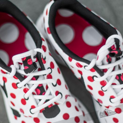 Men s shoes Nike Roshe NM QS Dot Pack White Black Action Red Footshop