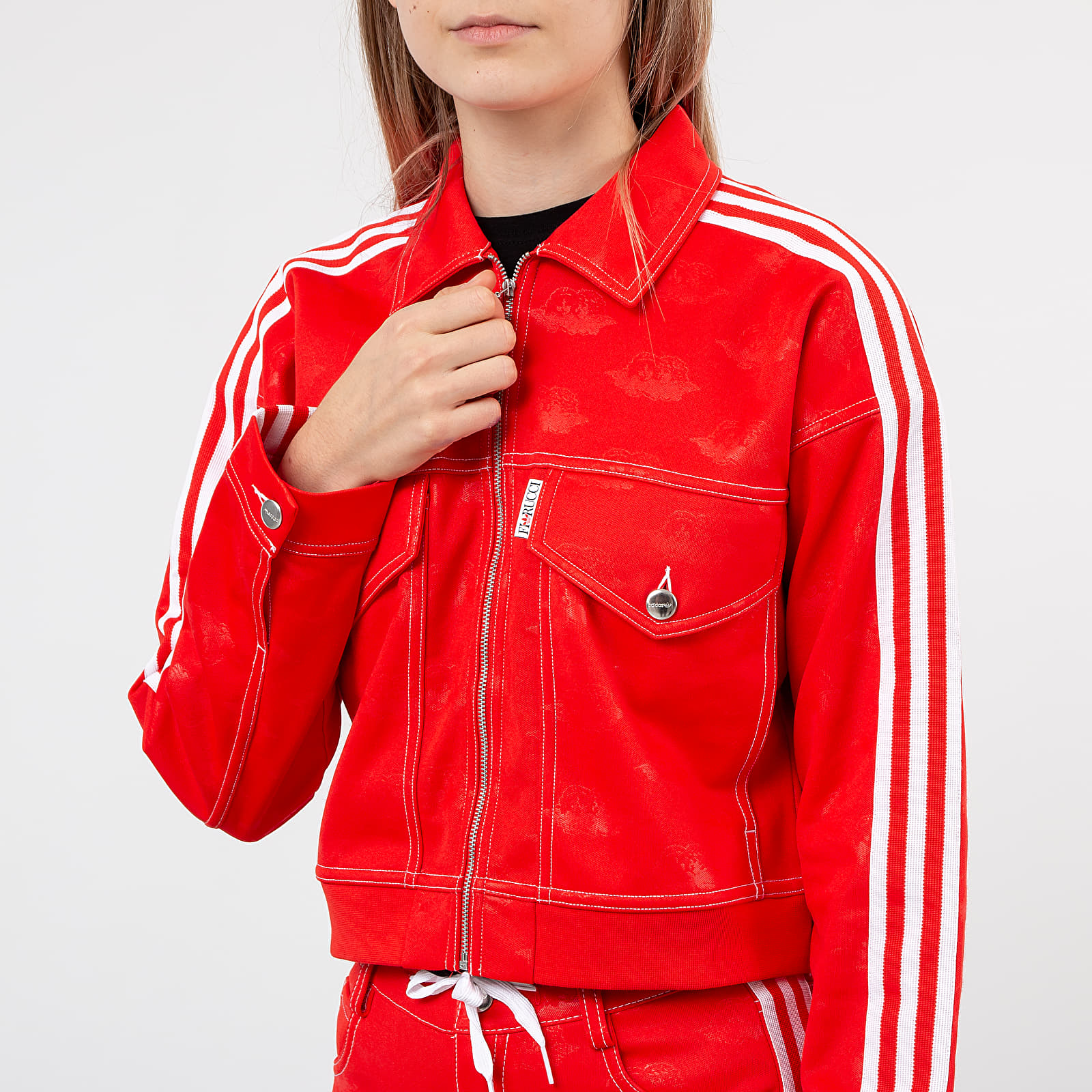 Jackets adidas by Fiorucci Tracktop Red