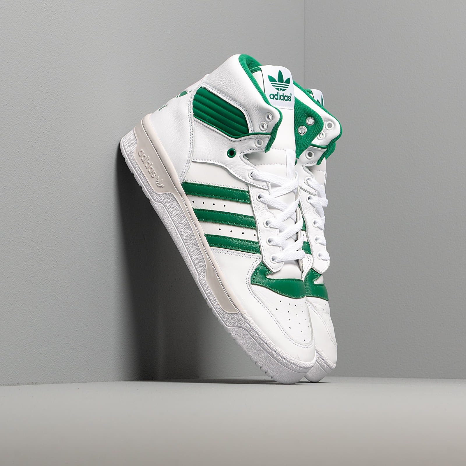 Men s shoes adidas Rivalry Ftw White Bright Green Grey One