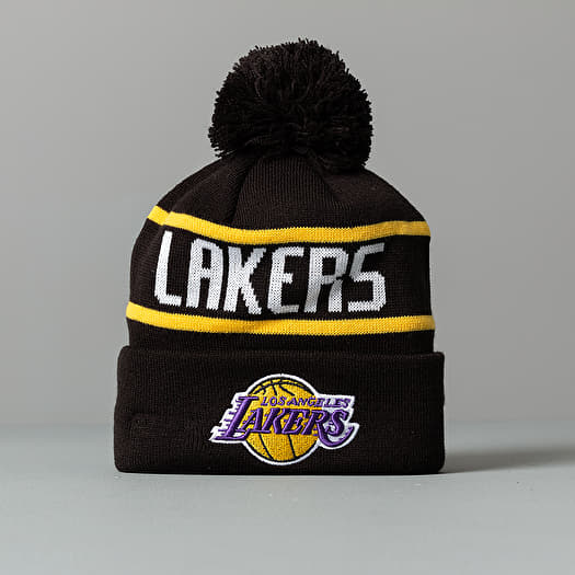 Lakers black hot sale beanie