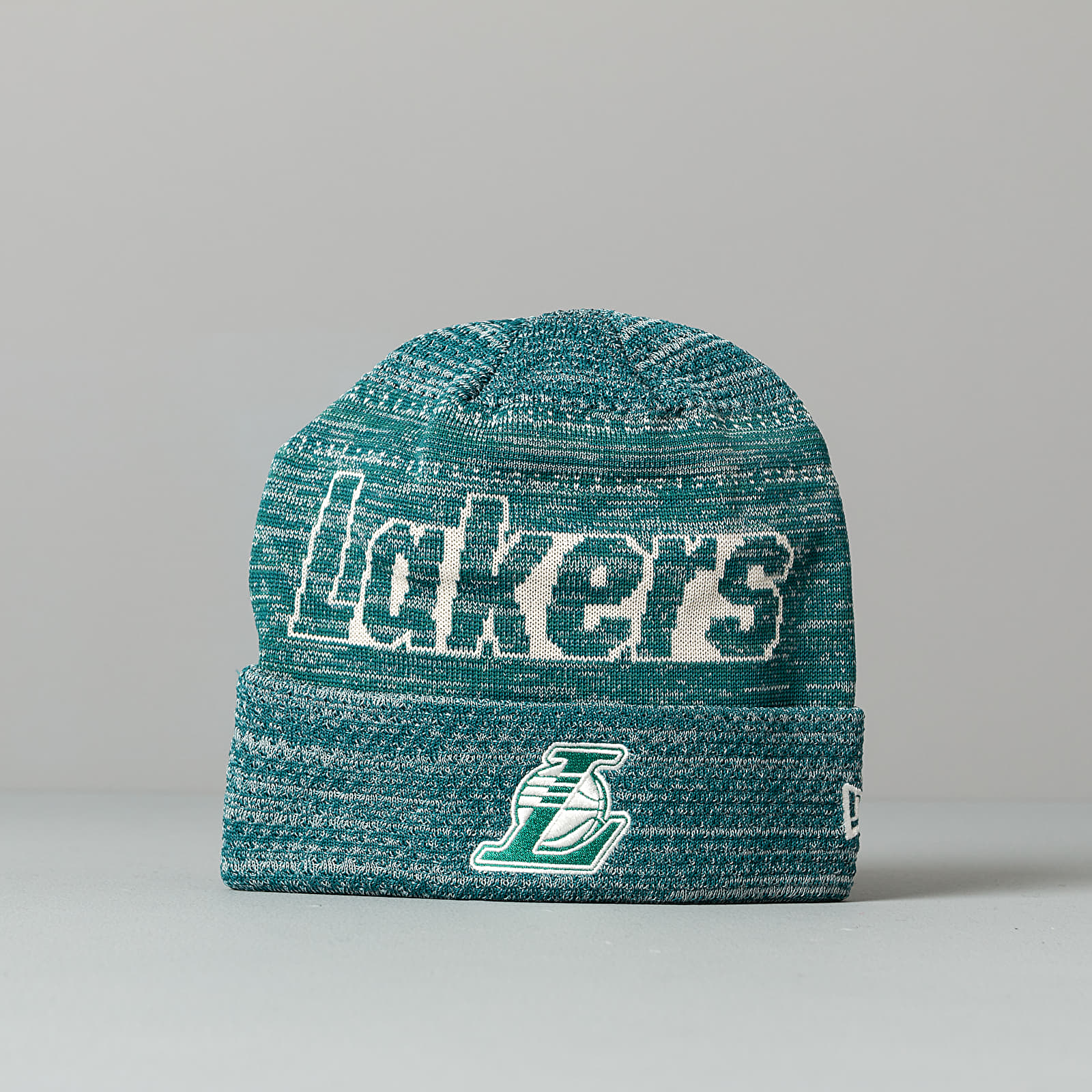 Mützen New Era NBA Engineered Fit Cuffed Los Angeles Lakers Beanie Green