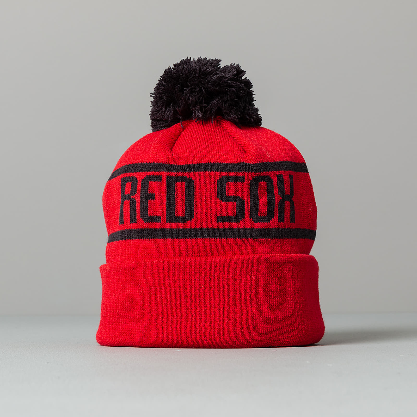 Шапки New Era MLB Bobble Knit Boston Red Sox Beanie  Red