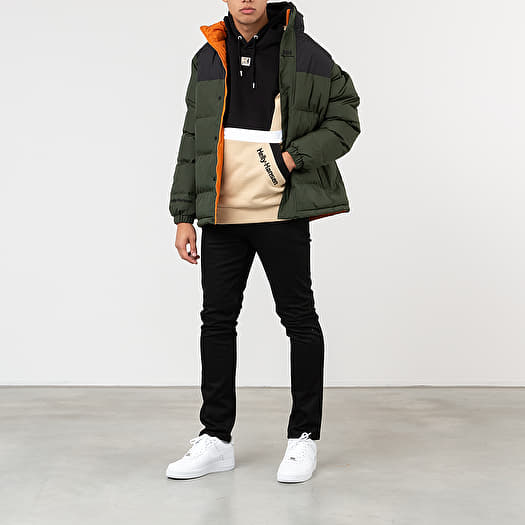 Hoodies and sweatshirts Helly Hansen Heritage Blocked Hoodie Khaki Footshop