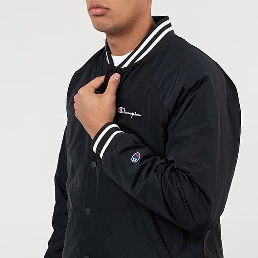 Jackets Champion Popper Track Jacket Black Footshop