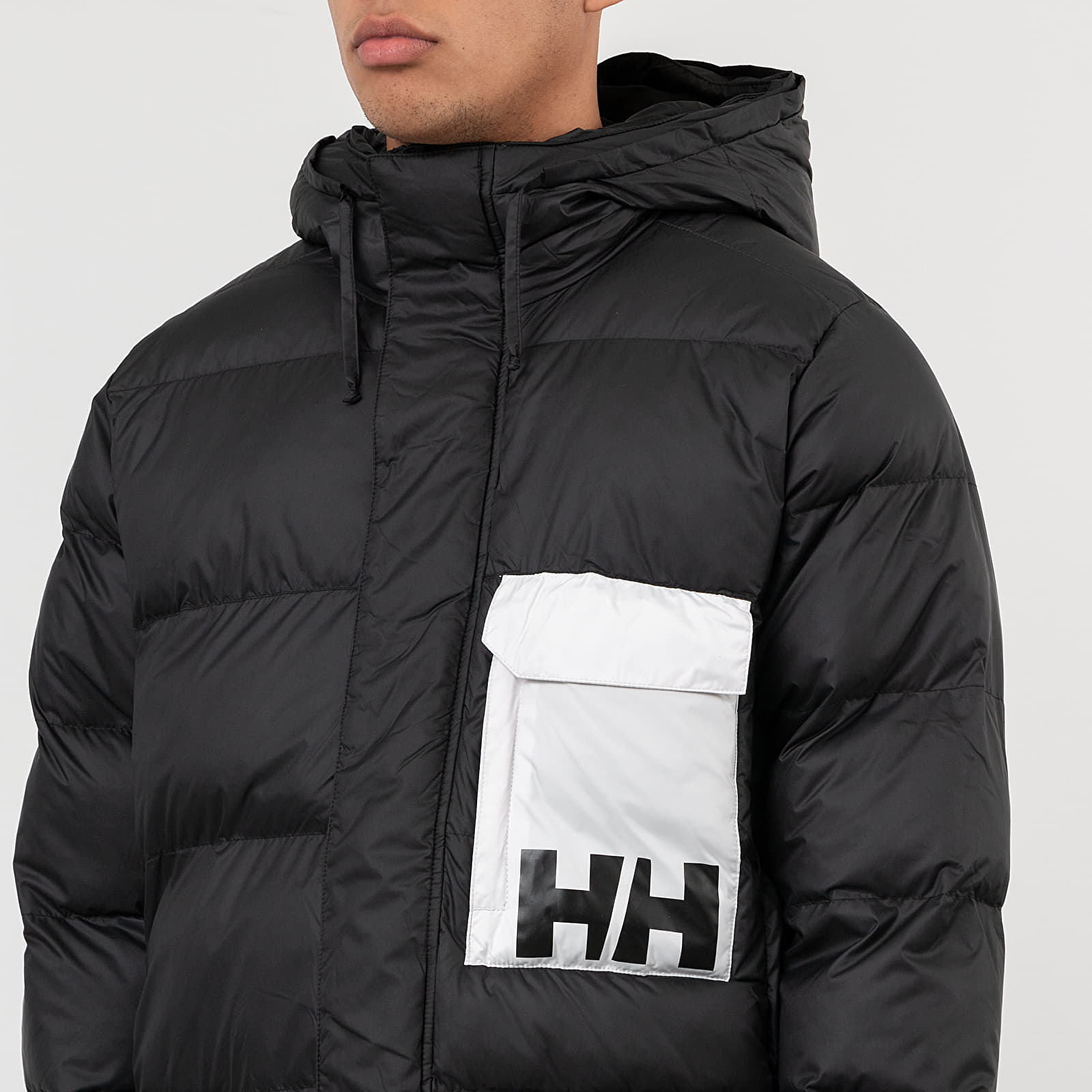 Helly hansen p&c puffer jacket in black shop