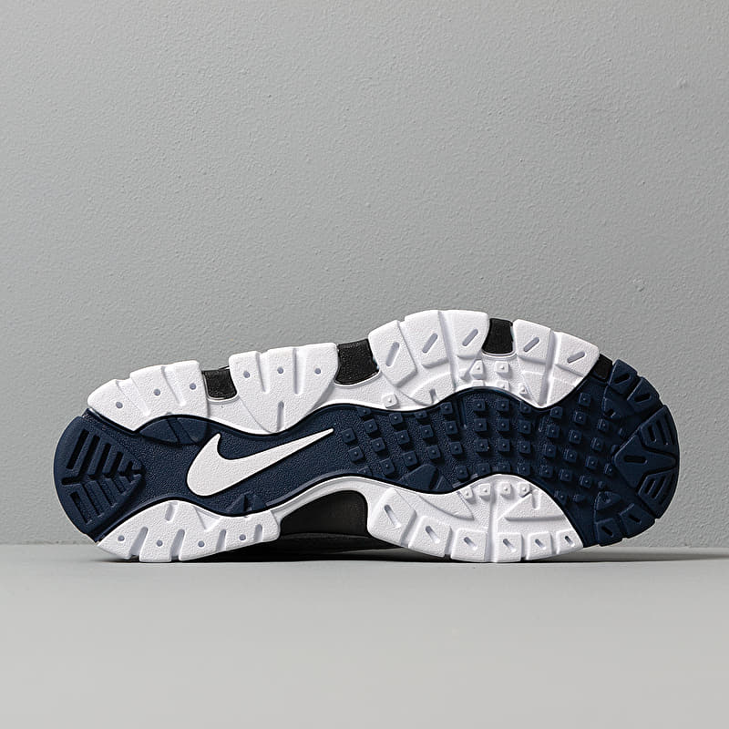 Nike Air Barrage Mid White/ Midnight Navy-Black-Laser Orange