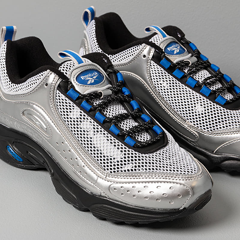 Reebok x BlackEyePatch Daytona DMX II Black/ Vital Blue/ Silver