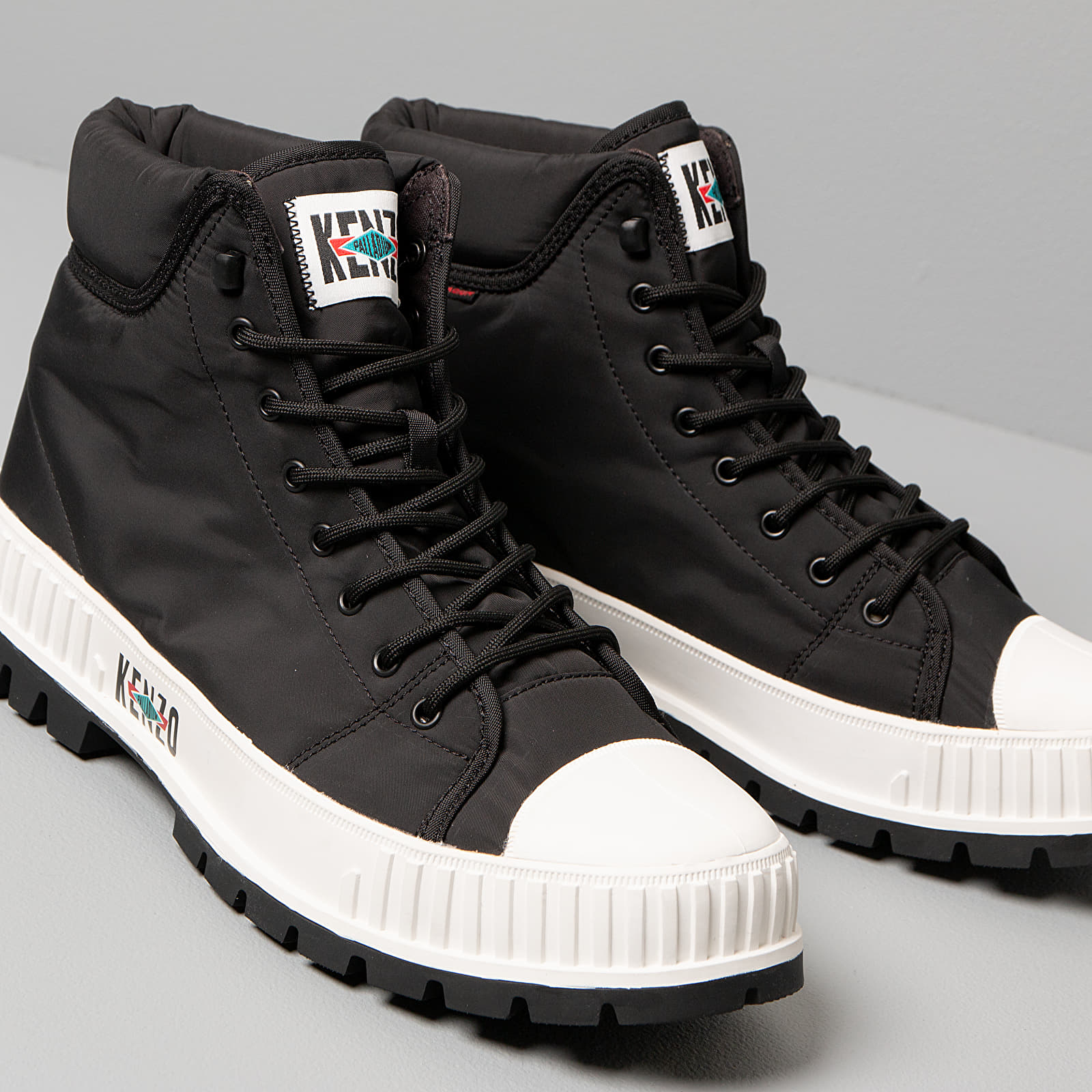 Pánské tenisky a boty KENZO x Palladium High top sneaker Black