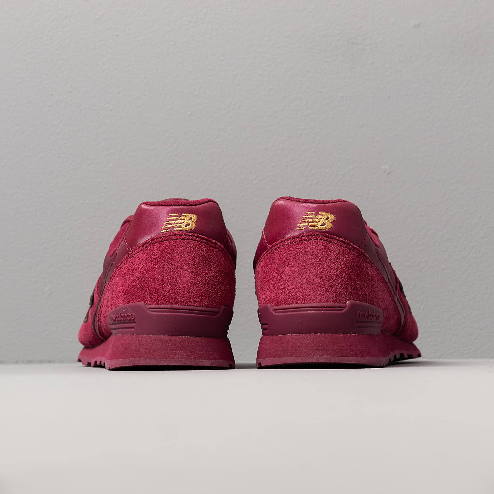 Sko til kvinder New Balance 996 Burgundy