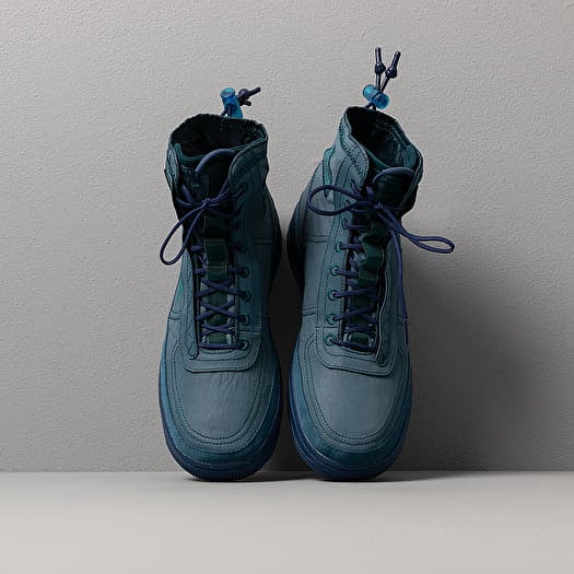 Women s shoes Nike W Air Force 1 Shell Midnight Turq Geode Teal Blue Void Footshop