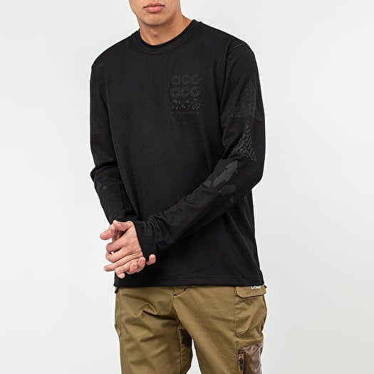 Nike acg long sleeve black clearance