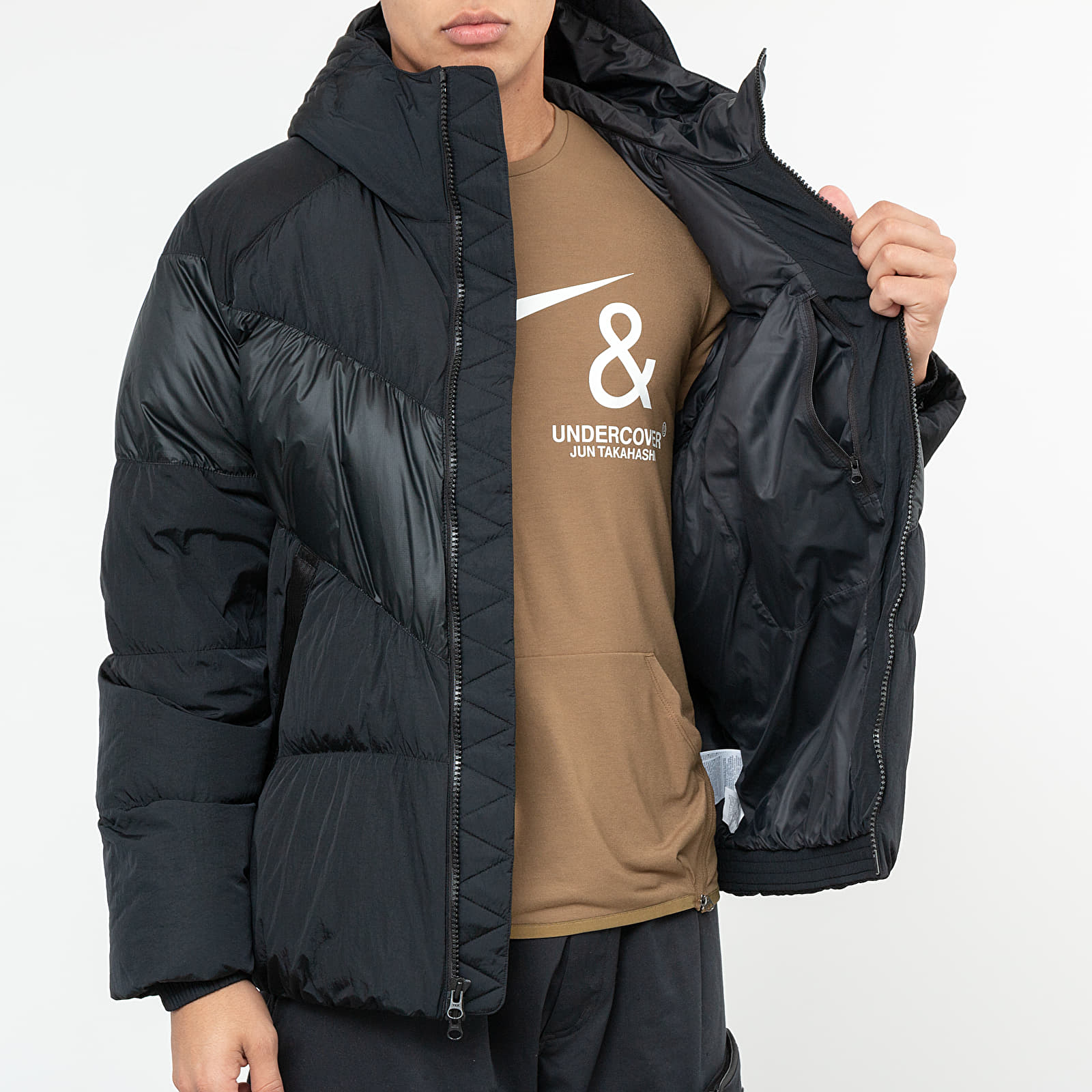 Down fill cheap jacket nike