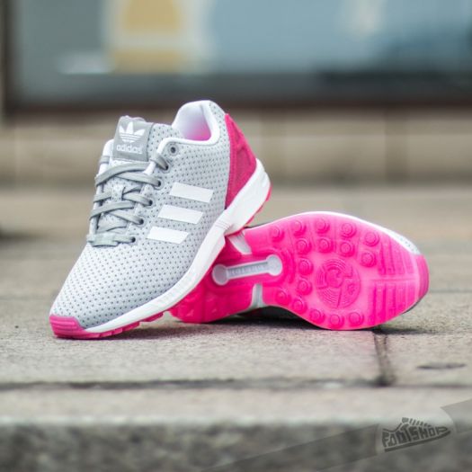 Light pink adidas zx flux online