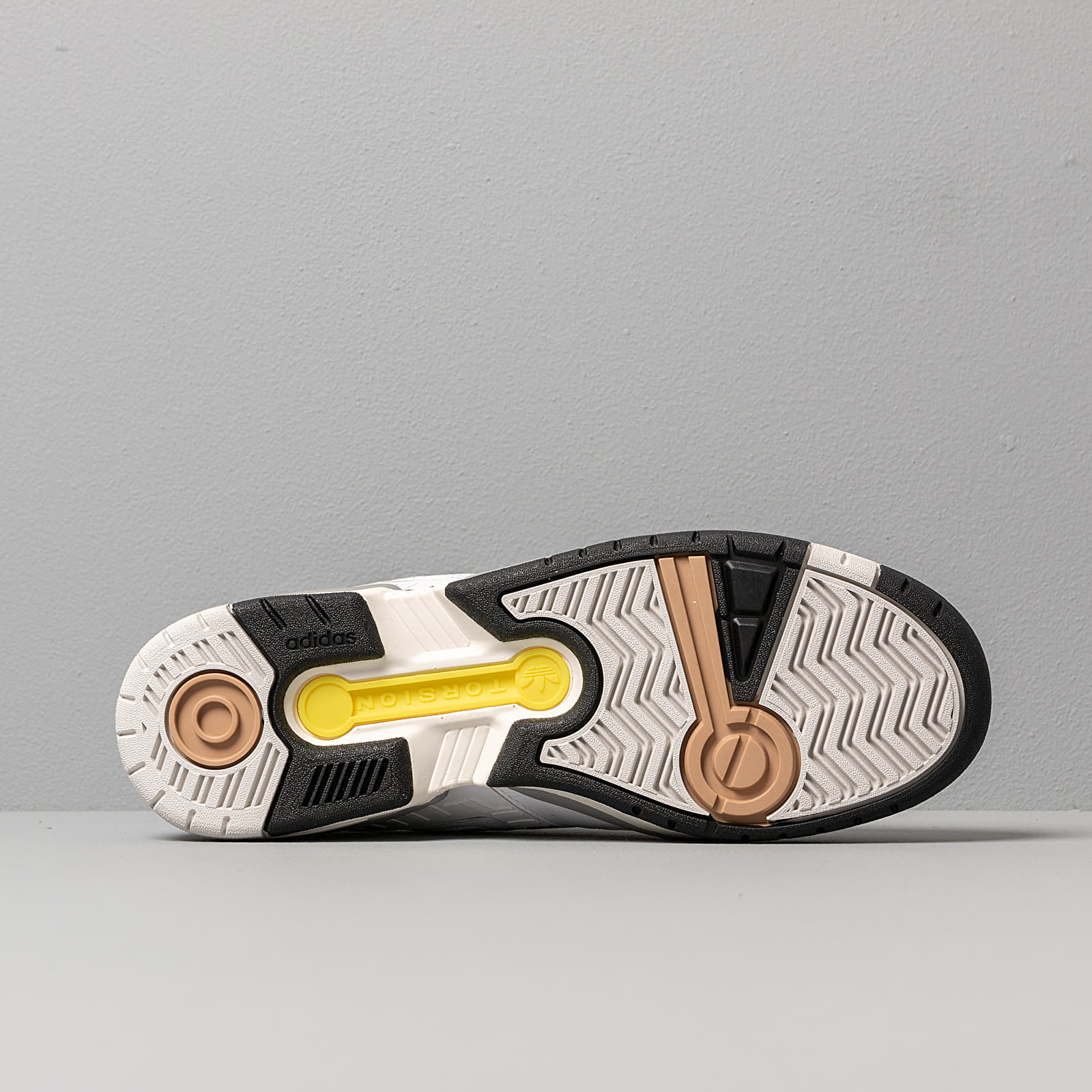 Herresko adidas Torsion Comp Ftw White/ Core Black/ Solar Yellow