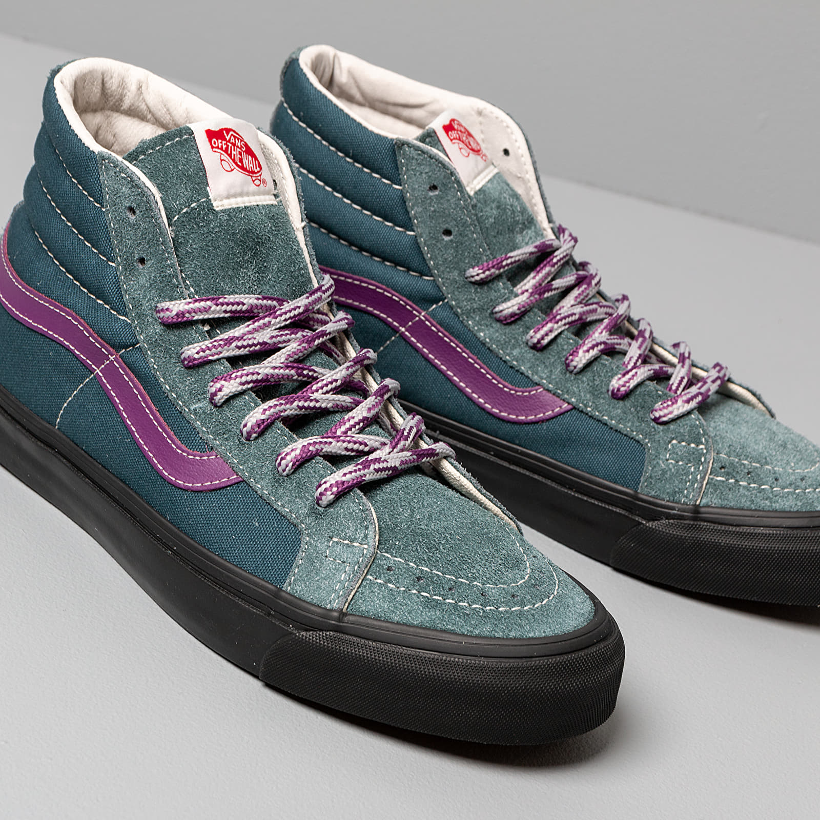 Vans sk8 hi hairy suede sale