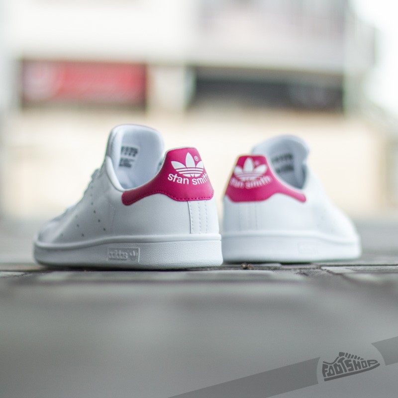 Dámské tenisky a boty adidas Stan Smith J Ftw White/ BoPink