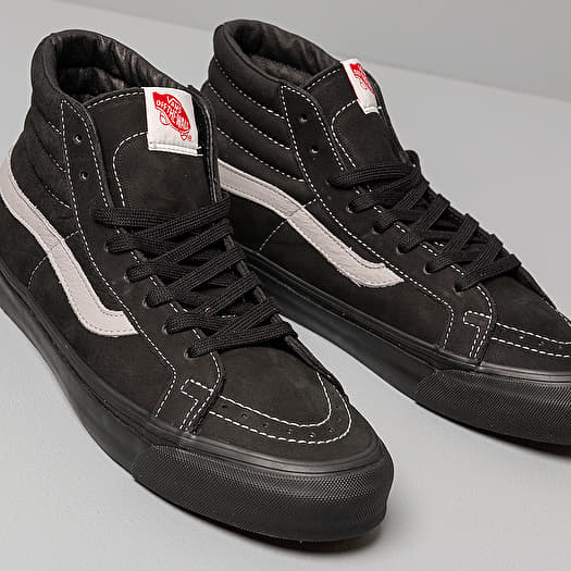 Vans OG SK8-Hi LX (Nubuck/ Leather) Black | Footshop