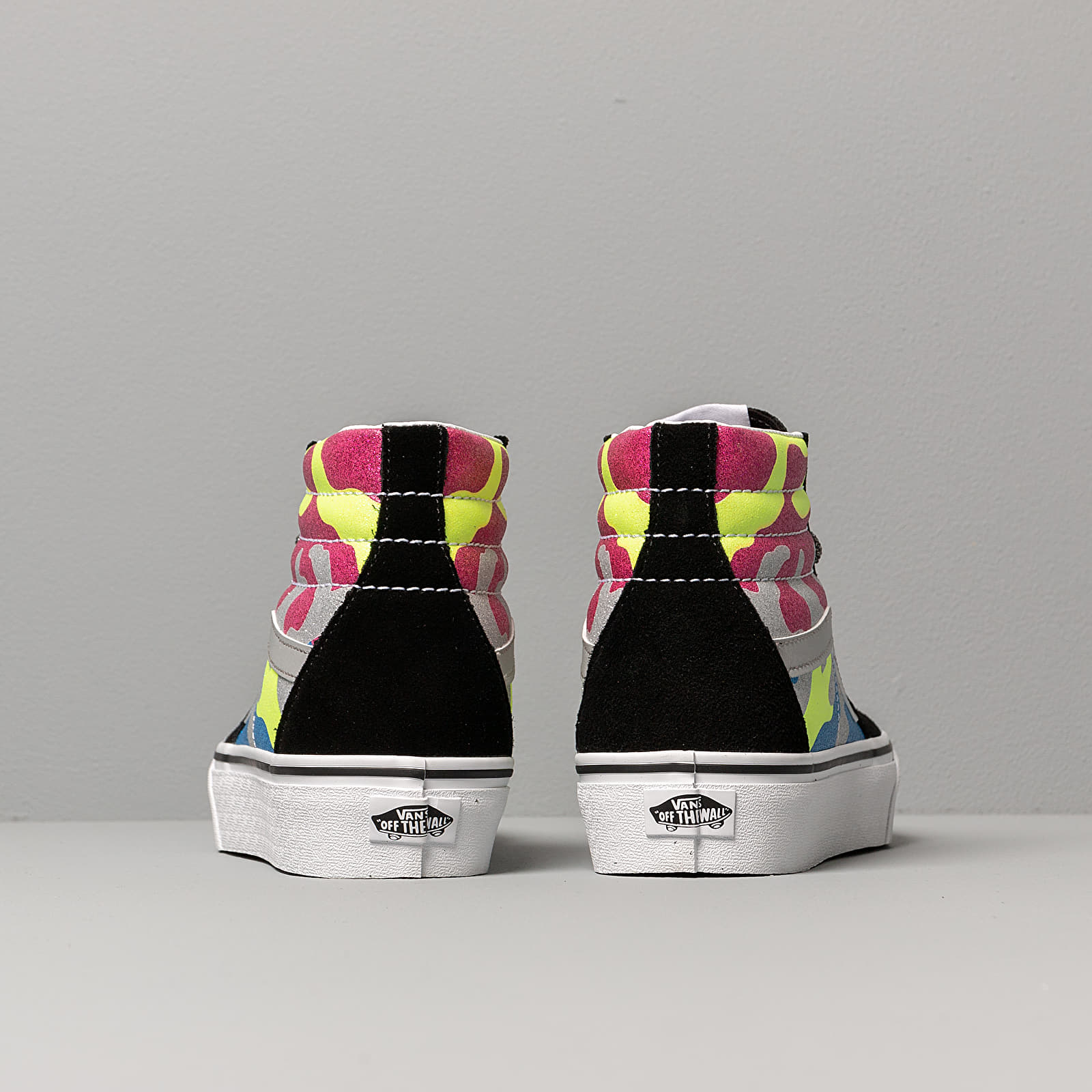 Herresko Vans SK8-Hi Platform 2.0 (After Dark) Camo/ True White