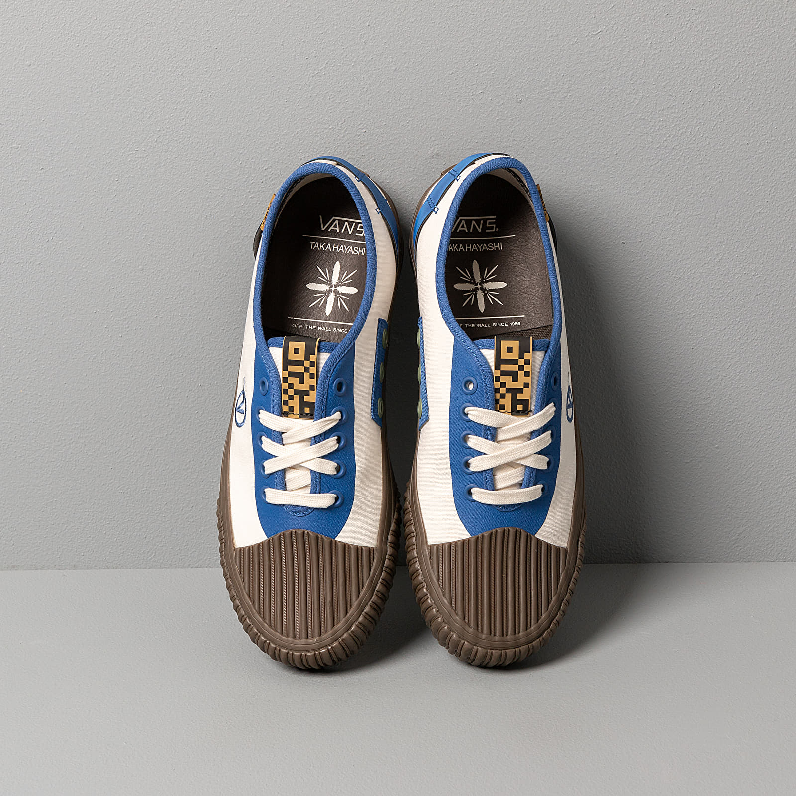 Pánske tenisky a topánky Vans x Taka Hayashi Authentic One Piece LX (Canvas) Natural/ True Blue