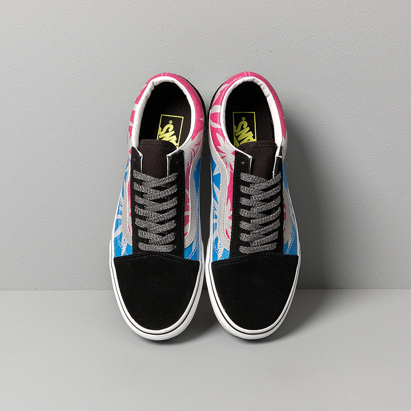 Pánské tenisky a boty Vans Old Skool Platform (After Dark) Summer Leafe Tree/ White
