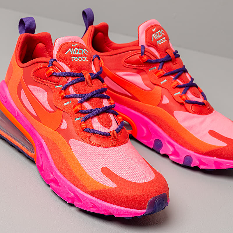 Nike W Air Max 270 React Mystic Red/ Bright Crimson-Pink Blast
