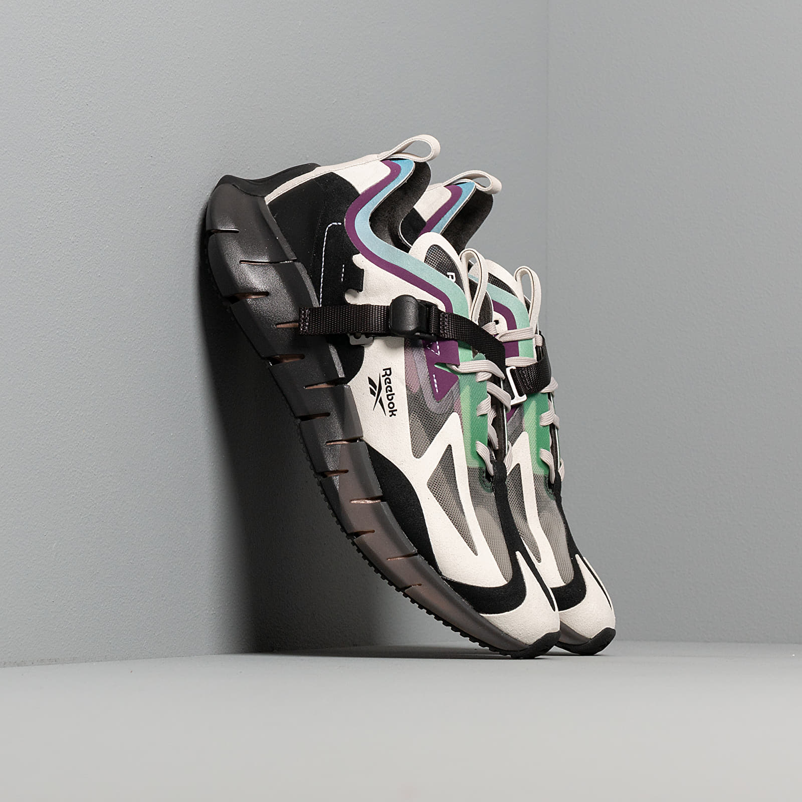 Men's shoes Reebok Zig Kinetica Concept_Type1 Sand Stone/ Black/ Emerald
