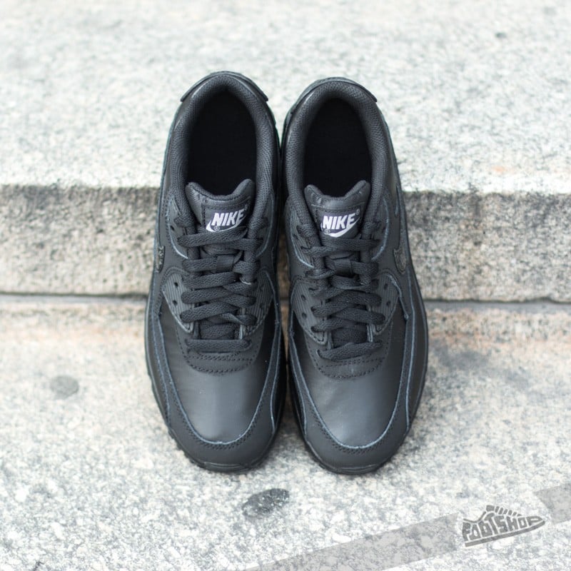 Scarpe donna Nike Air Max 90 Leather (GS) Black/ Cool Grey