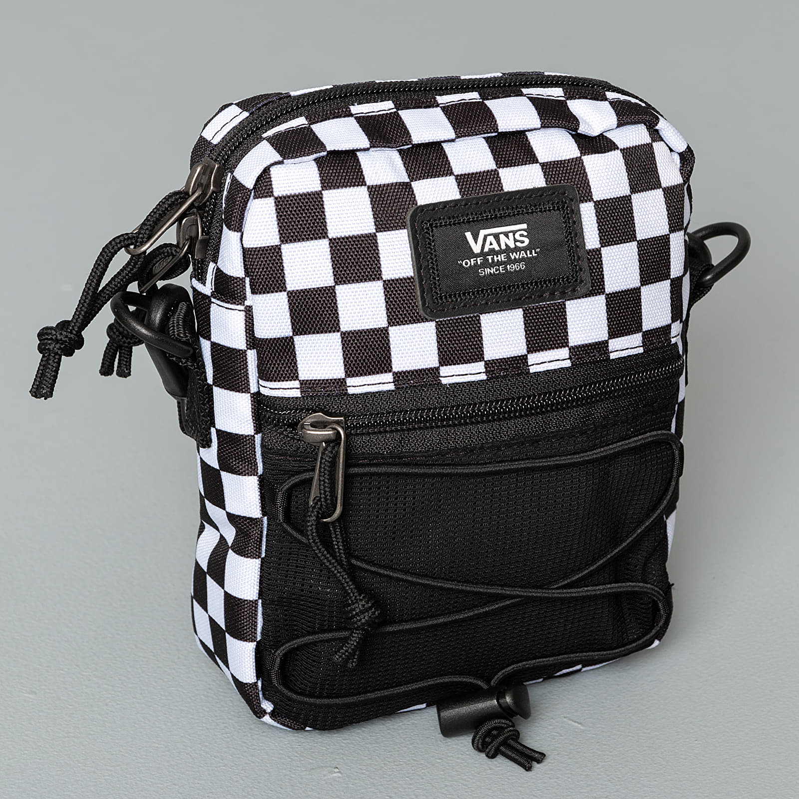 Sacs a bandouliere Vans Bail Shoulder Bag Black White Footshop