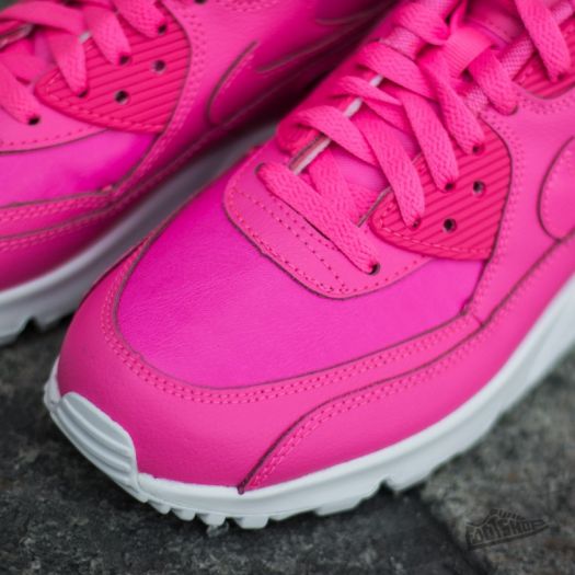 Nike air max 90 leather pink on sale
