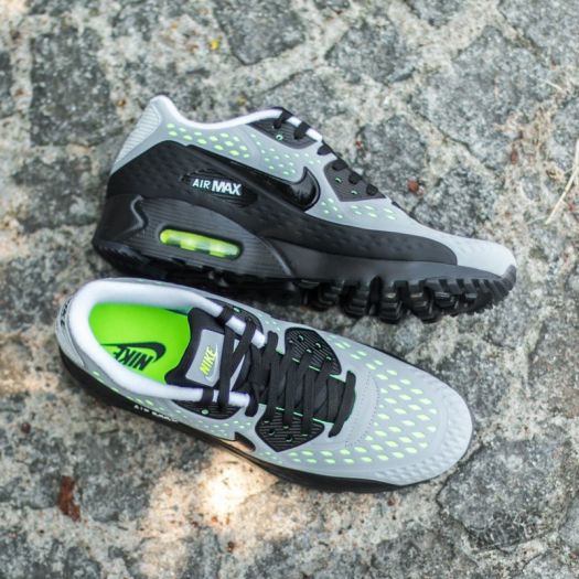 Men s shoes Nike Air Max 90 Ultra BR Wolf Grey Black White Volt Footshop
