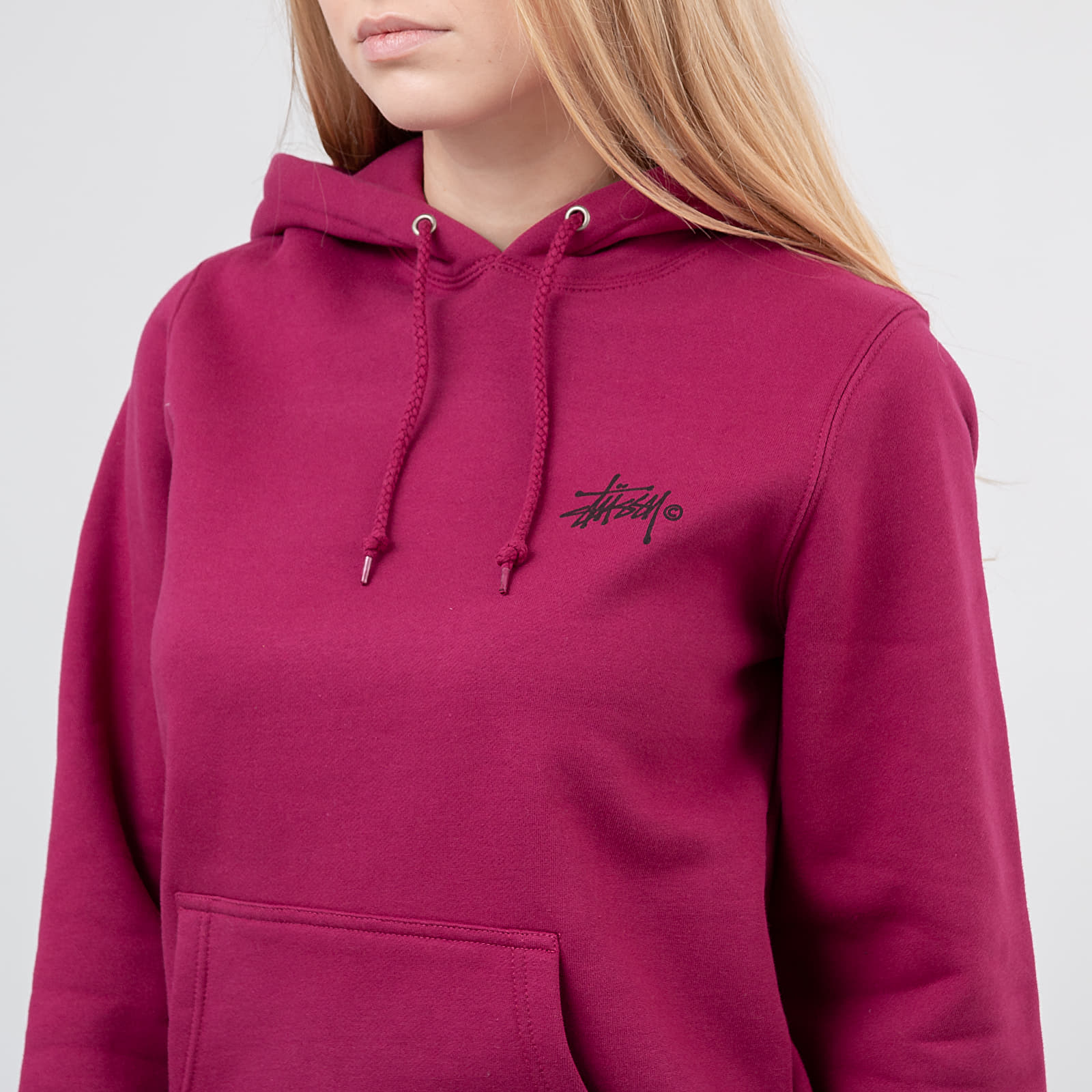 Stussy best sale wine hoodie
