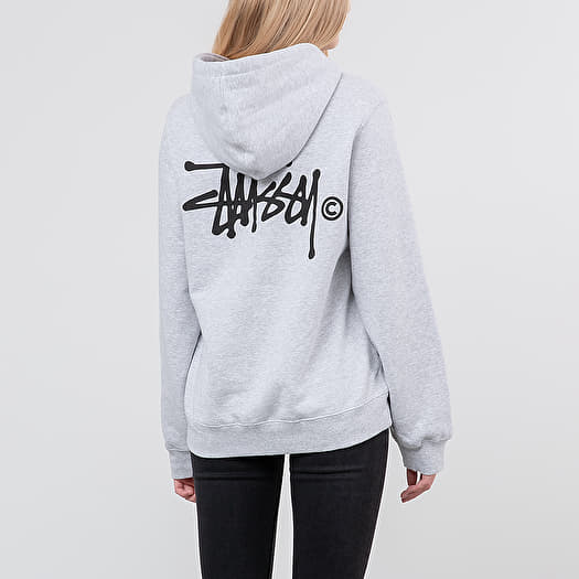 Stussy grey hoodie womens cheap