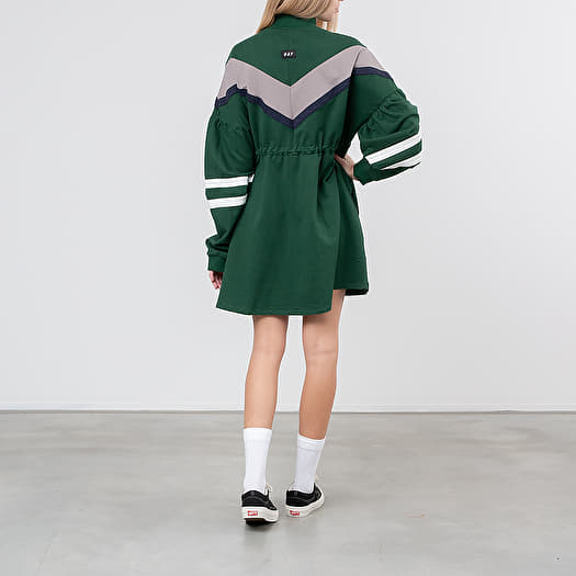 green emerald velvet dress Lazy Oaf No Sweat Zip Dress