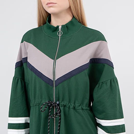 Lazy Oaf No Sweat Zip Dress Green | Footshop Lazy Oaf No Sweat Zip Dress Green | Footshop