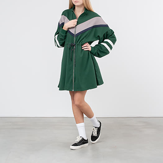 Dress Lazy Oaf No Sweat Zip Dress Green Footshop
