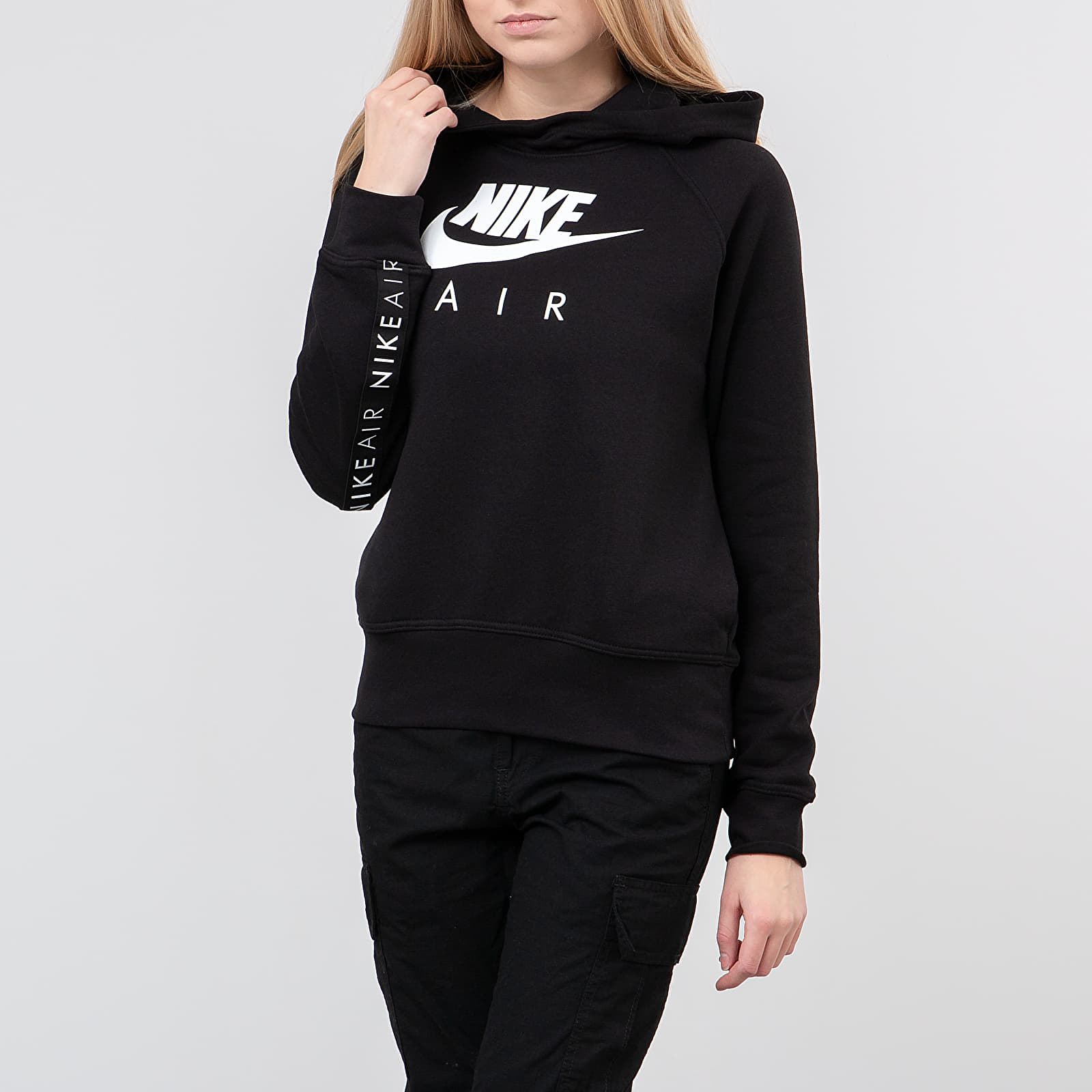 Hoodies and sweatshirts Nike Sportswear Air Hoodie Black/ White